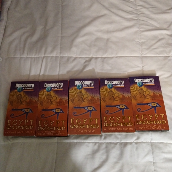 Egypt uncovered discovery channels set vhr tapes - Picture 3 of 5